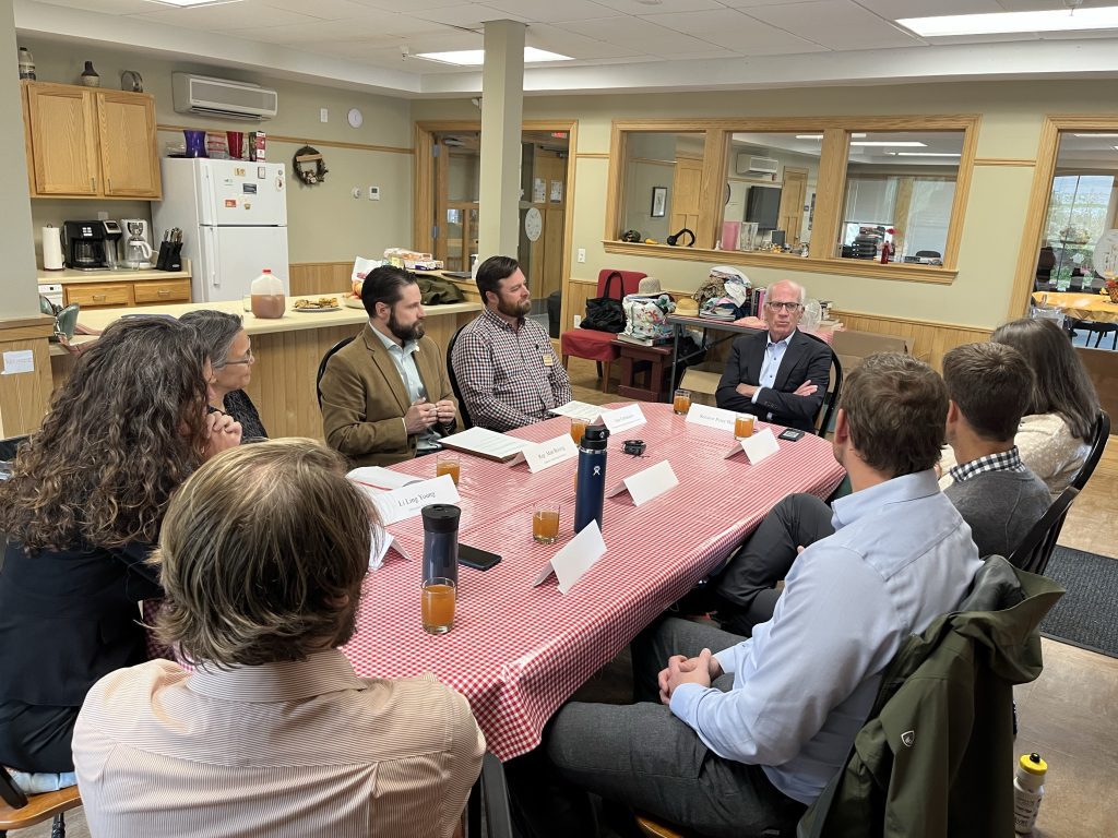 Senator Welch hosts roundtable on housing in Vergennes, VT